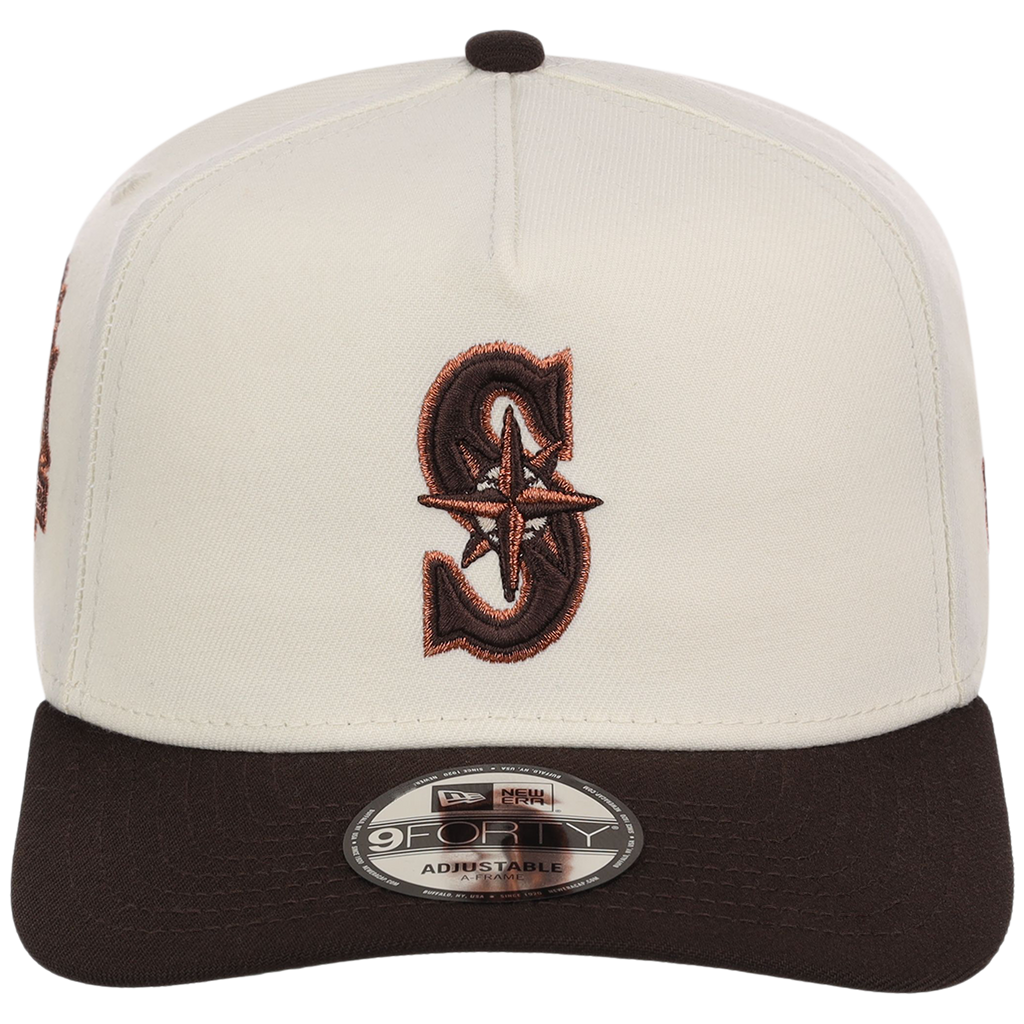 Seattle Mariners MLB Walnut Reserve New Era 9FORTY A-Frame