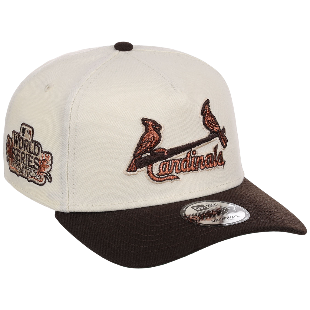 St. Louis Cardinals MLB Walnut Reserve New Era 9FORTY A-Frame