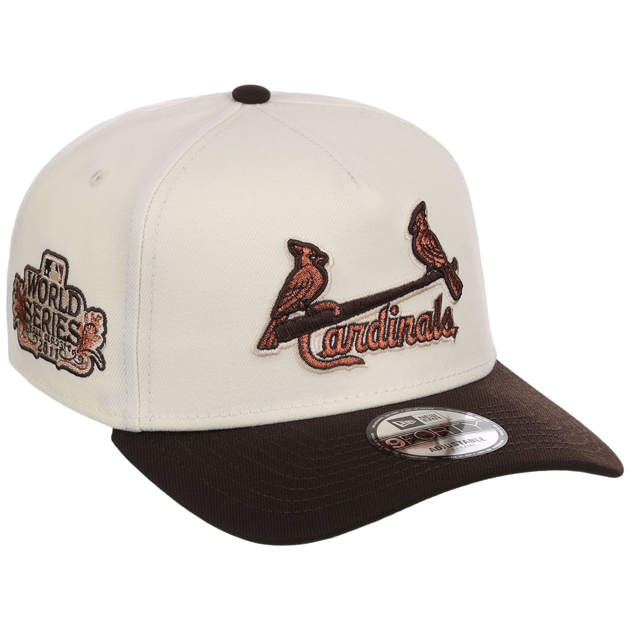 St. Louis Cardinals MLB Walnut Reserve New Era 9FORTY A-Frame