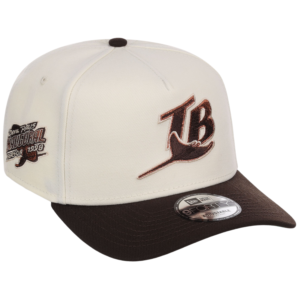 Tampa Bay Rays MLB Walnut Reserve New Era 9FORTY A-Frame
