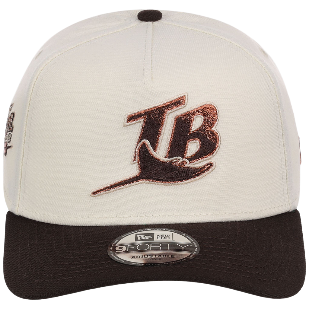 Tampa Bay Rays MLB Walnut Reserve New Era 9FORTY A-Frame