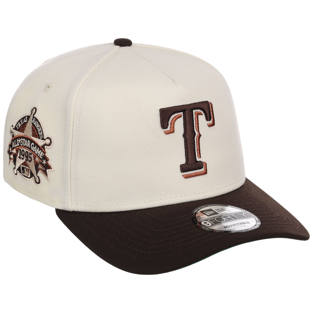 Texas Rangers MLB Walnut Reserve New Era 9FORTY A-Frame