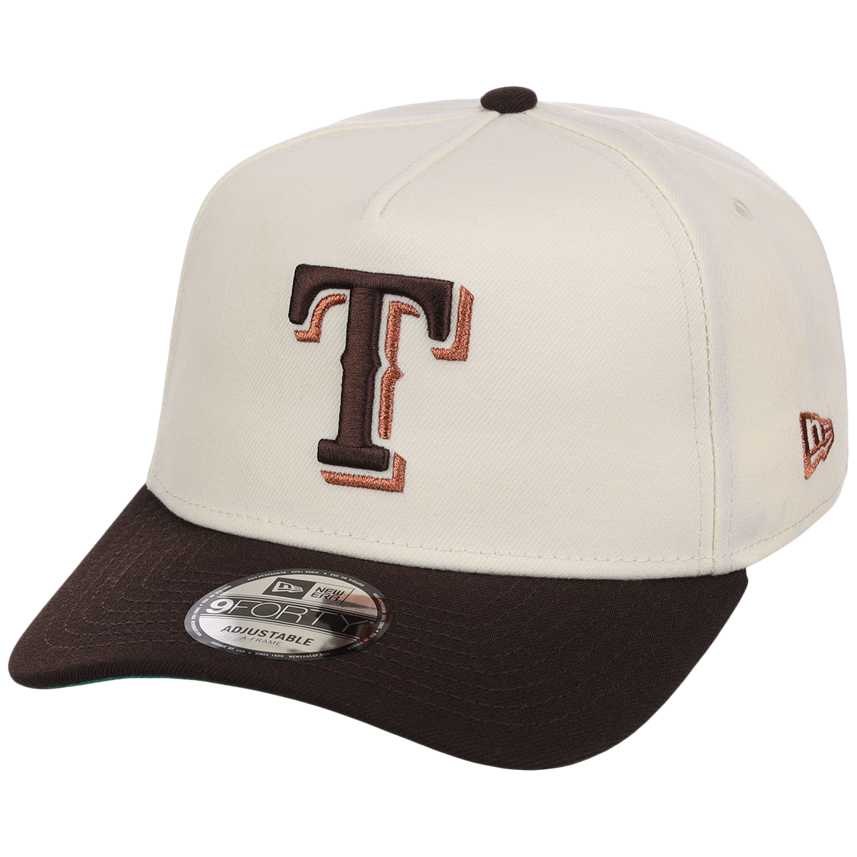 Texas Rangers MLB Walnut Reserve New Era 9FORTY A-Frame