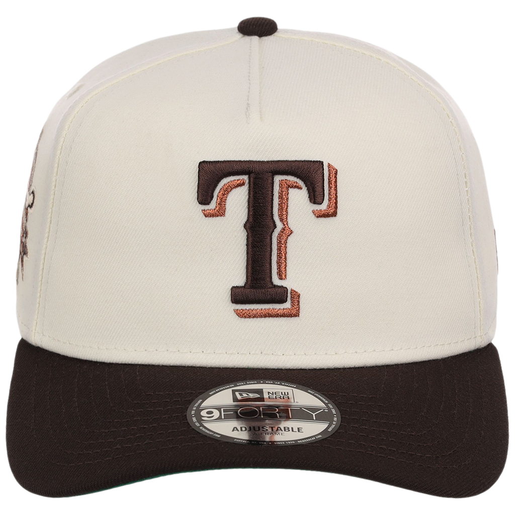 Texas Rangers MLB Walnut Reserve New Era 9FORTY A-Frame