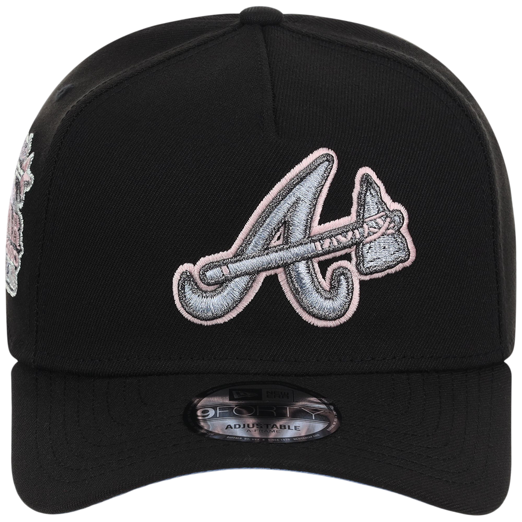 Atlanta Braves MLB Pewter Skies New Era 9FORTY A-Frame