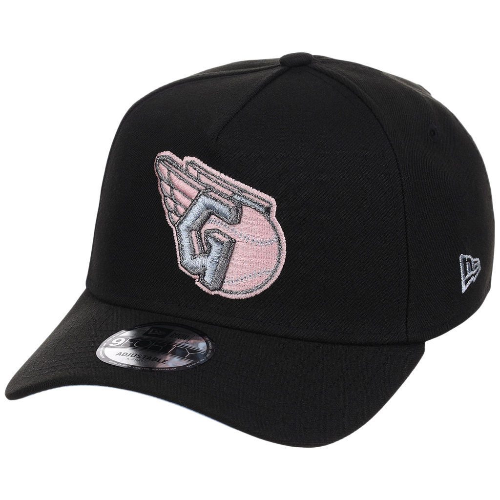 Cleveland Guardians MLB Pewter Skies New Era 9FORTY A-Frame