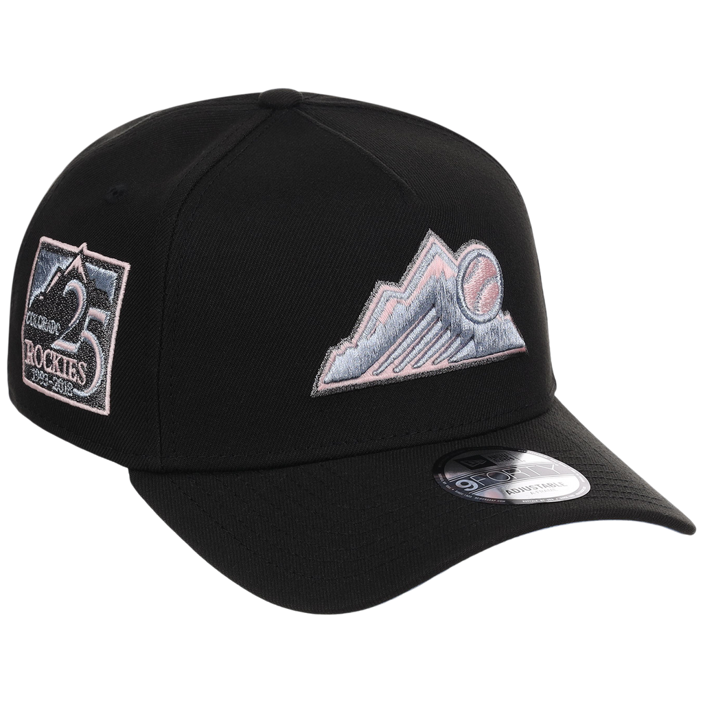 Colorado Rockies MLB Pewter Skies New Era 9FORTY A-Frame