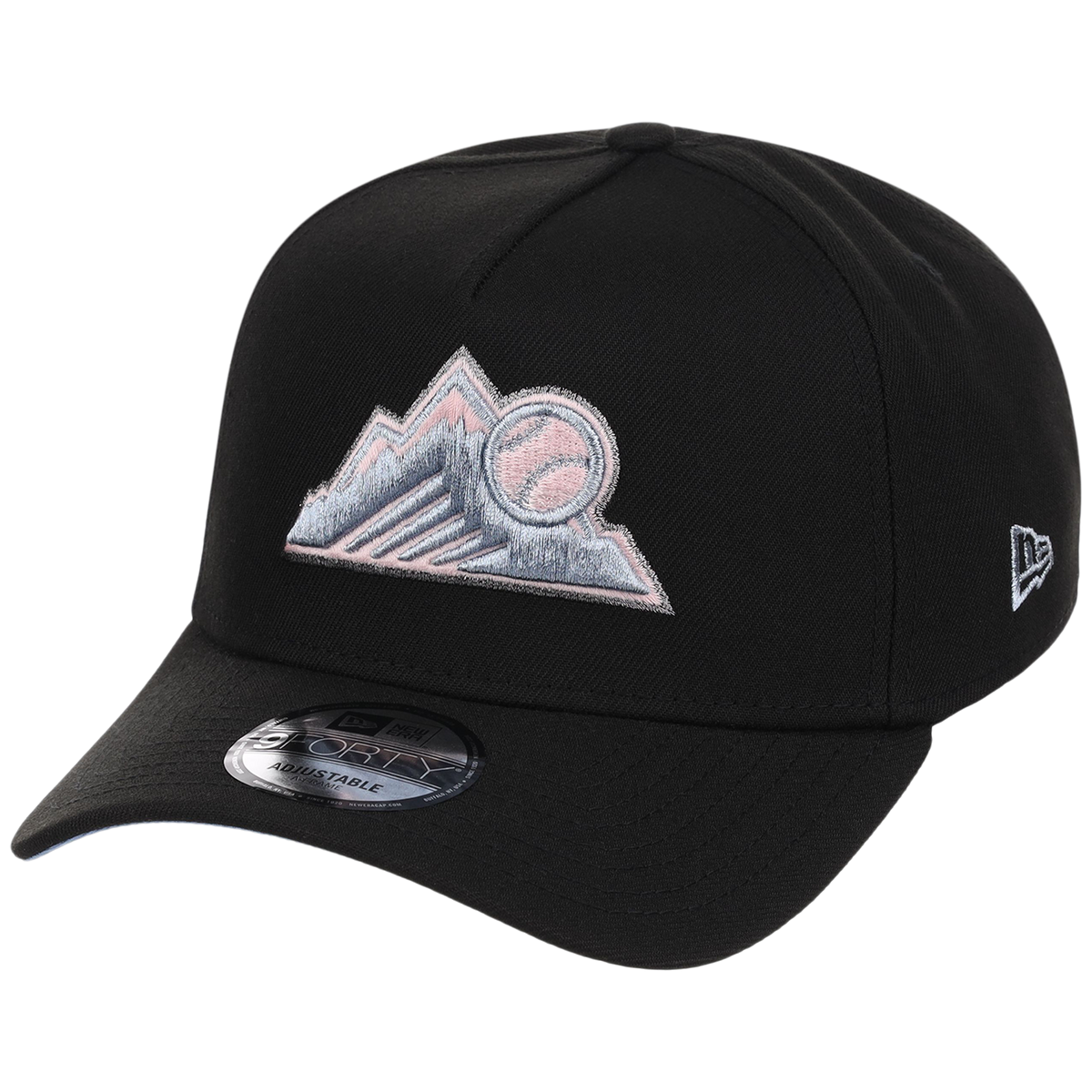 Colorado Rockies MLB Pewter Skies New Era 9FORTY A-Frame