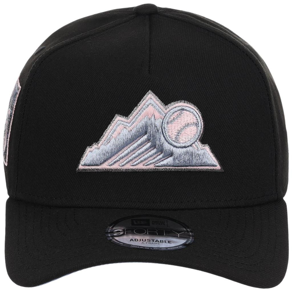Colorado Rockies MLB Pewter Skies New Era 9FORTY A-Frame