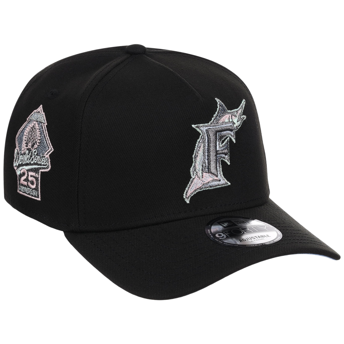Miami Marlins MLB Pewter Skies New Era 9FORTY A-Frame