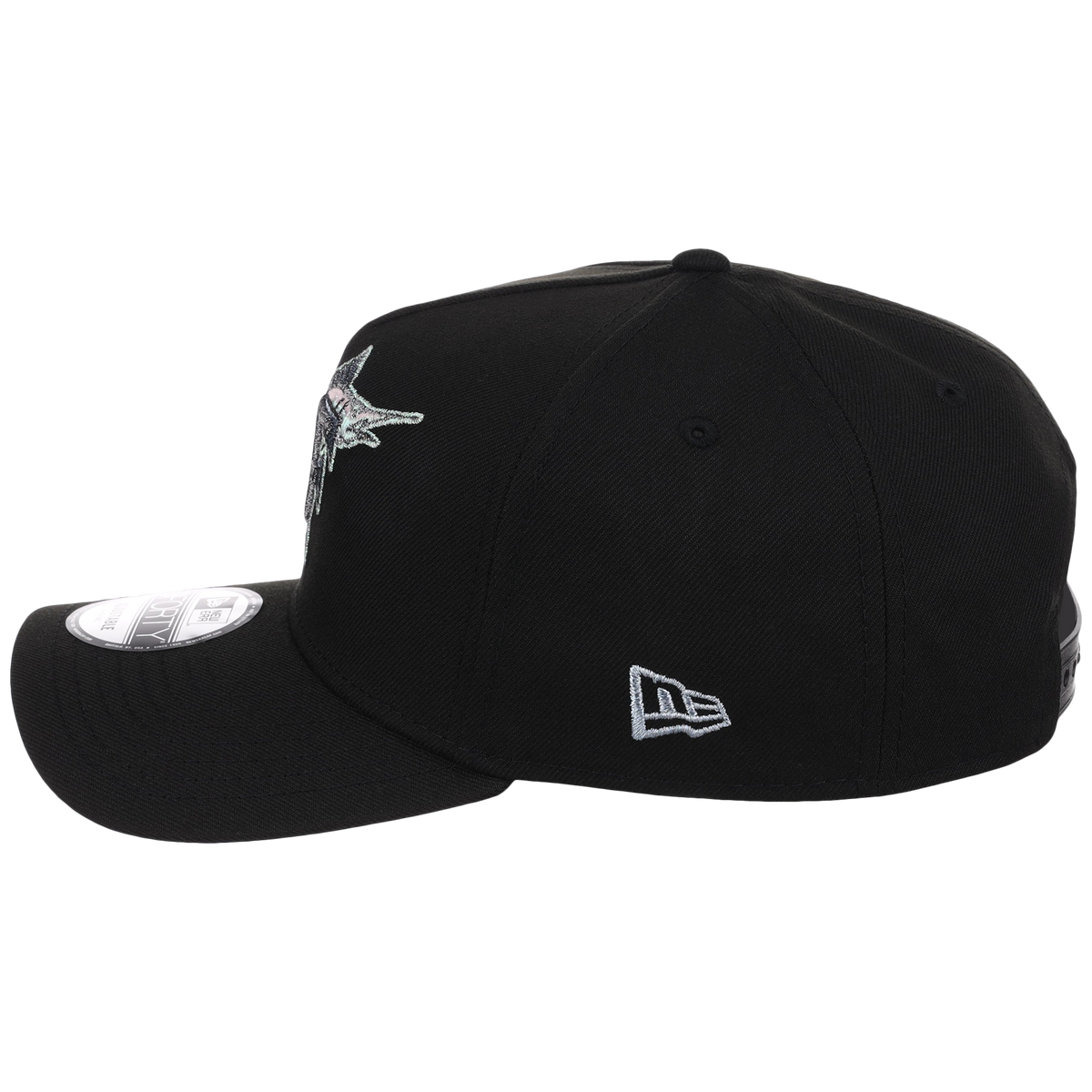 Miami Marlins MLB Pewter Skies New Era 9FORTY A-Frame