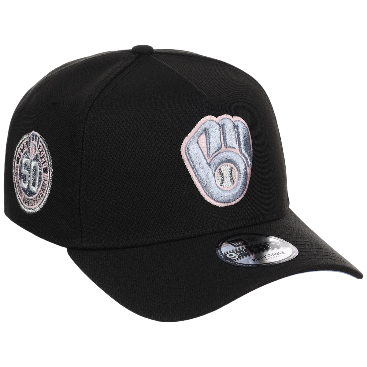 Milwaukee Brewers MLB Pewter Skies New Era 9FORTY A-Frame