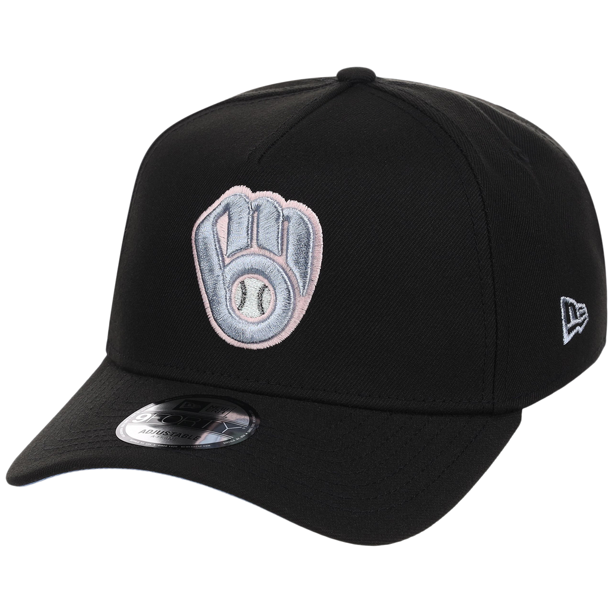 Milwaukee Brewers MLB Pewter Skies New Era 9FORTY A-Frame