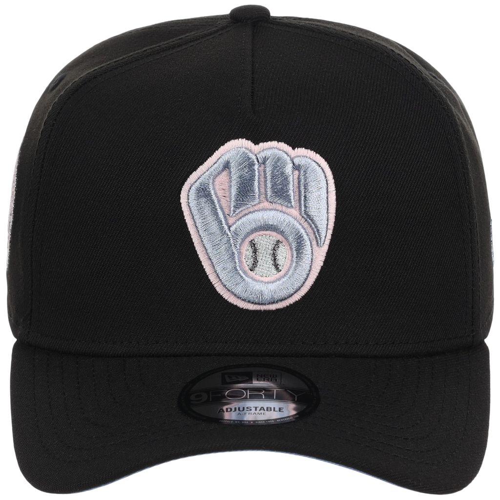 Milwaukee Brewers MLB Pewter Skies New Era 9FORTY A-Frame