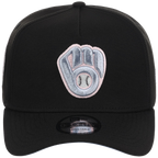 Milwaukee Brewers MLB Pewter Skies New Era 9FORTY A-Frame