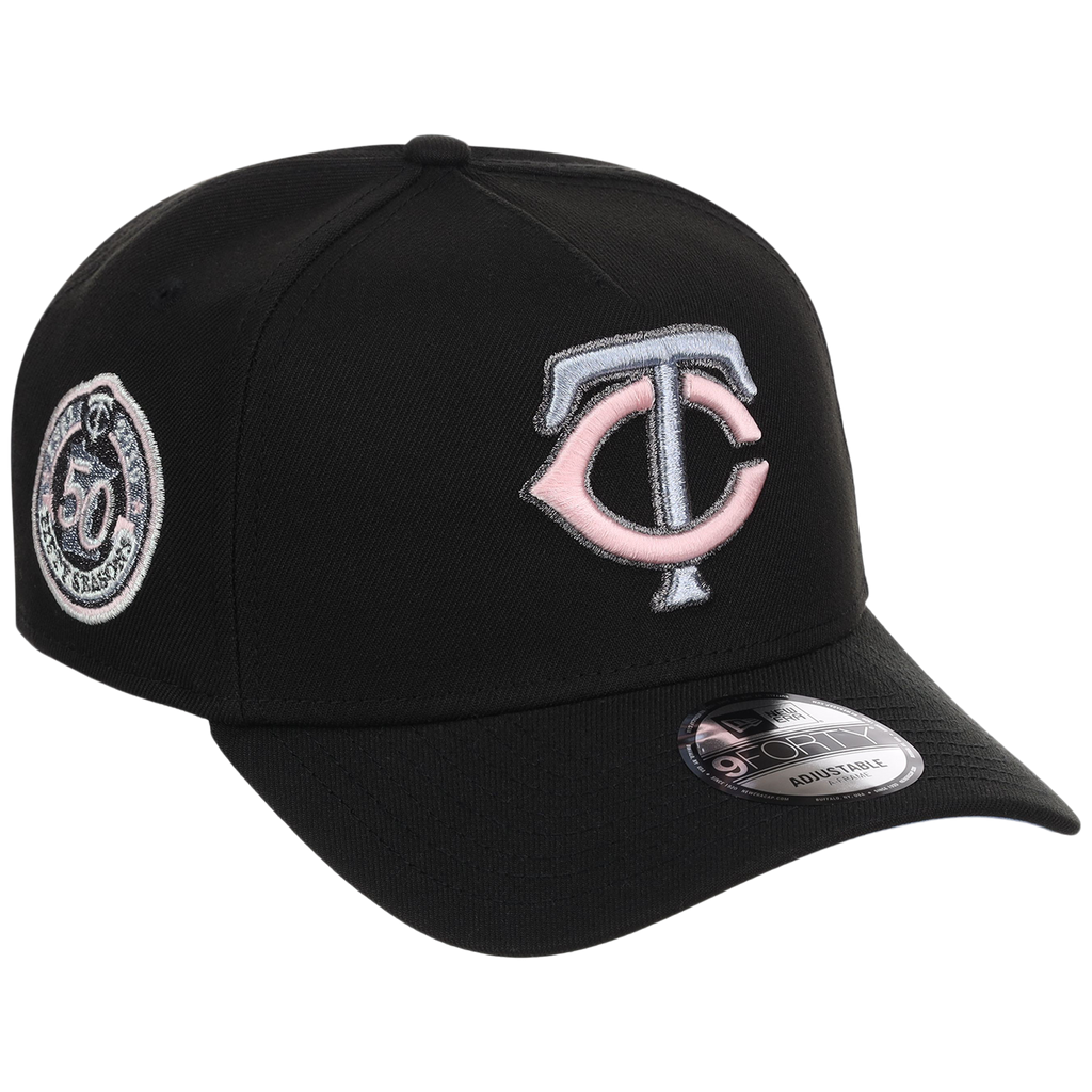 Minnesota Twins MLB Pewter Skies New Era 9FORTY A-Frame