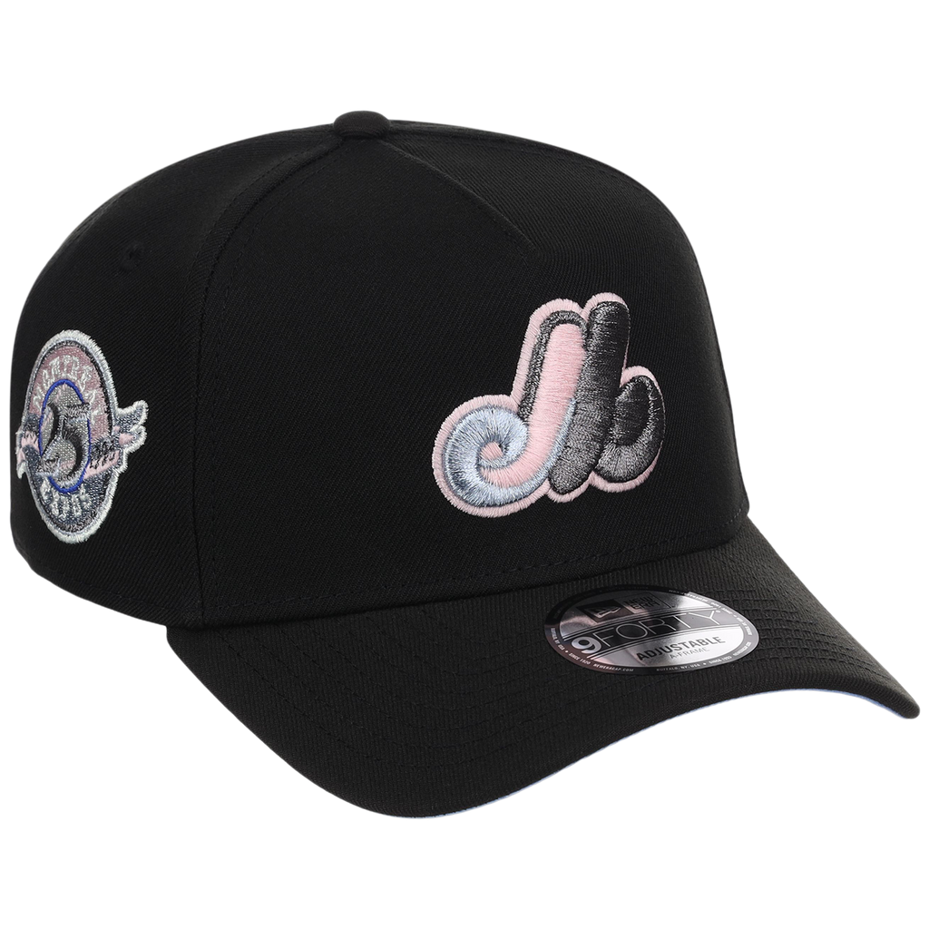 Montreal Expos MLB Pewter Skies New Era 9FORTY A-Frame