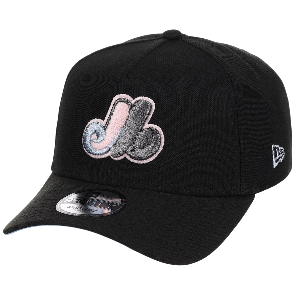 Montreal Expos MLB Pewter Skies New Era 9FORTY A-Frame