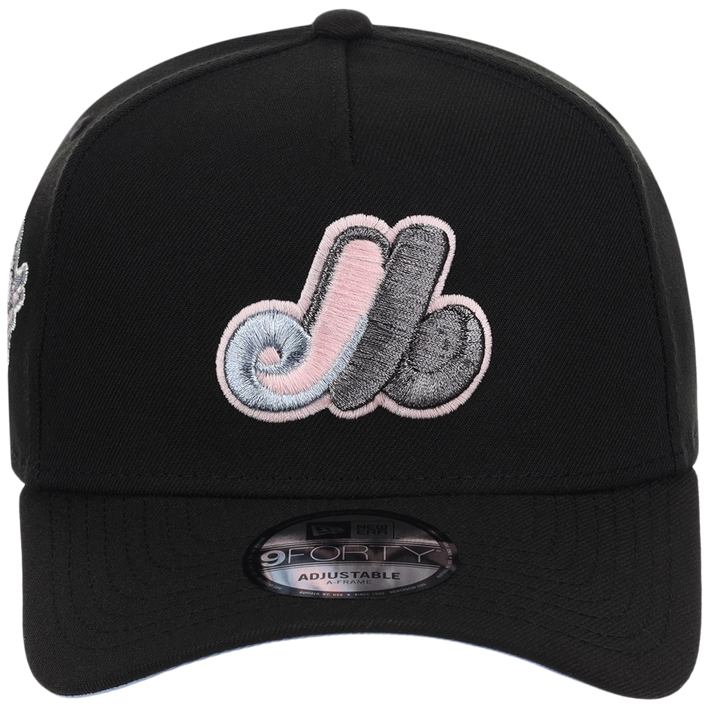 Montreal Expos MLB Pewter Skies New Era 9FORTY A-Frame