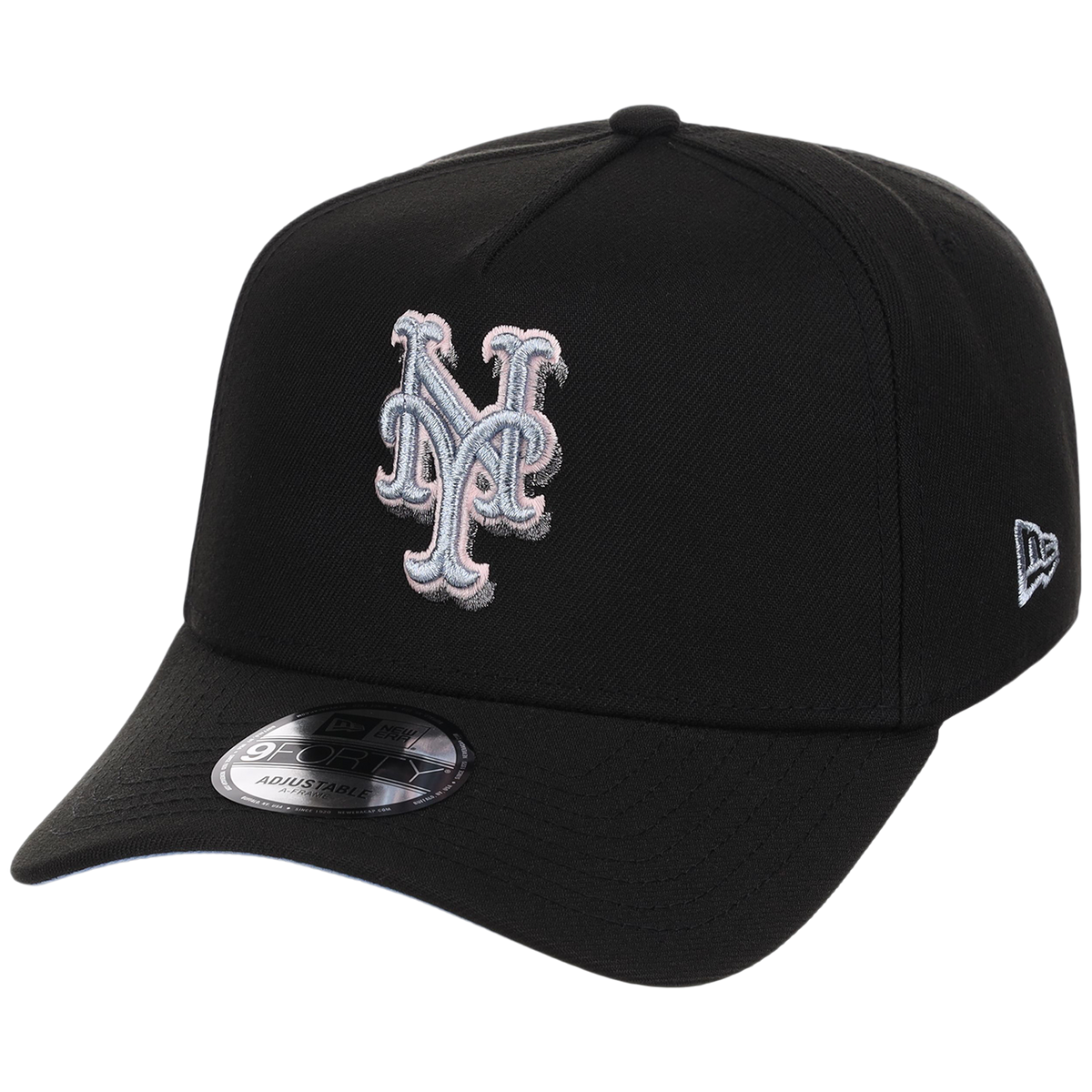 New York Mets MLB Pewter Skies New Era 9FORTY A-Frame