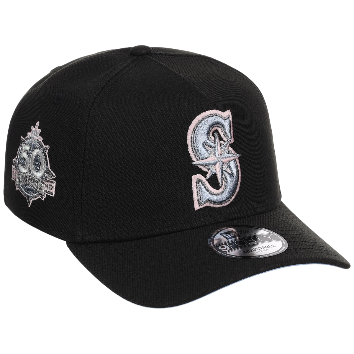 Seattle Mariners MLB Pewter Skies New Era 9FORTY A-Frame