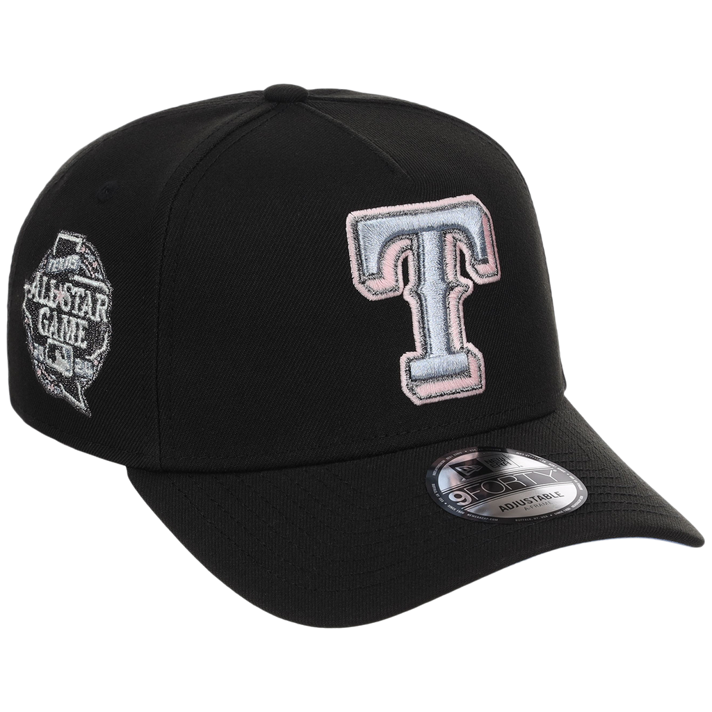 Texas Rangers MLB Pewter Skies New Era 9FORTY A-Frame