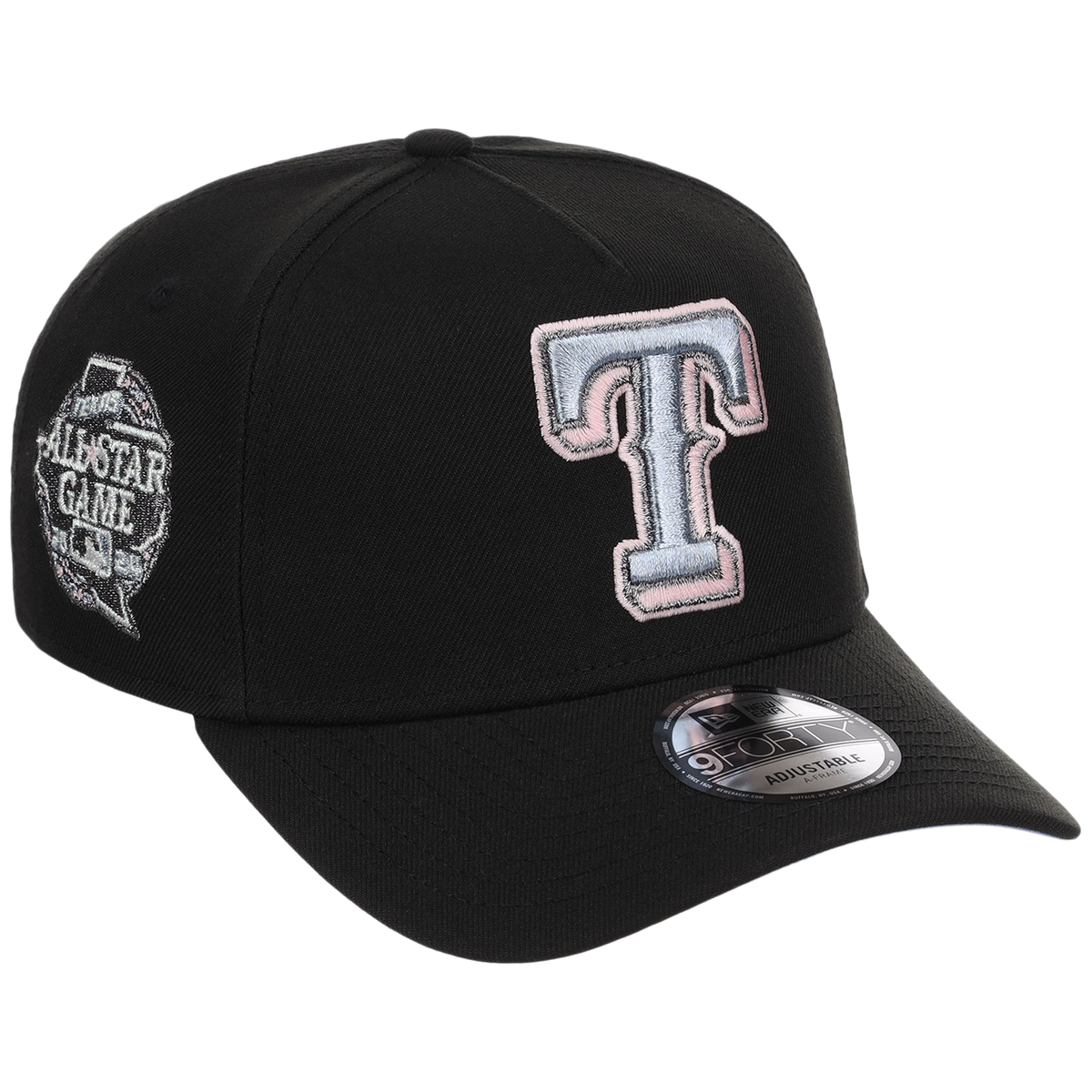 Texas Rangers MLB Pewter Skies New Era 9FORTY A-Frame
