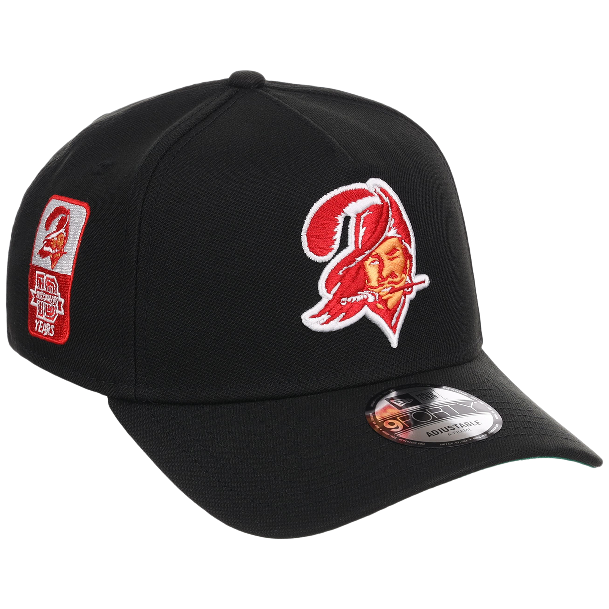 Tampa Bay Buccaneers NFL Black Dome New Era 9FORTY A-Frame