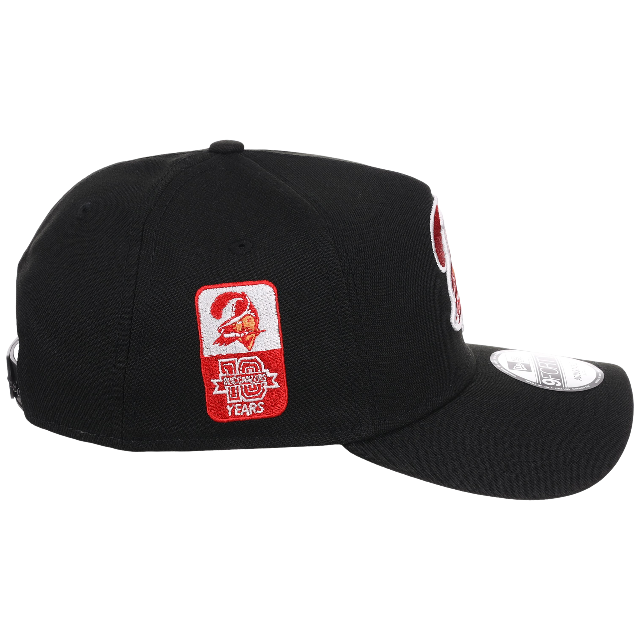 Tampa Bay Buccaneers NFL Black Dome New Era 9FORTY A-Frame
