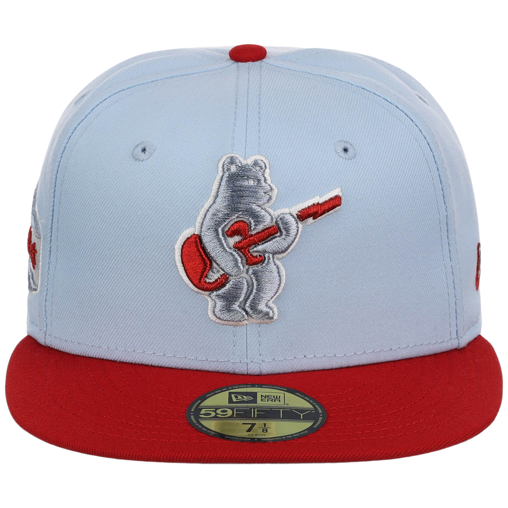 Chicago Cubs Northside Chicago Crown the City New Era 59FIFTY (Sky Blue/Red)