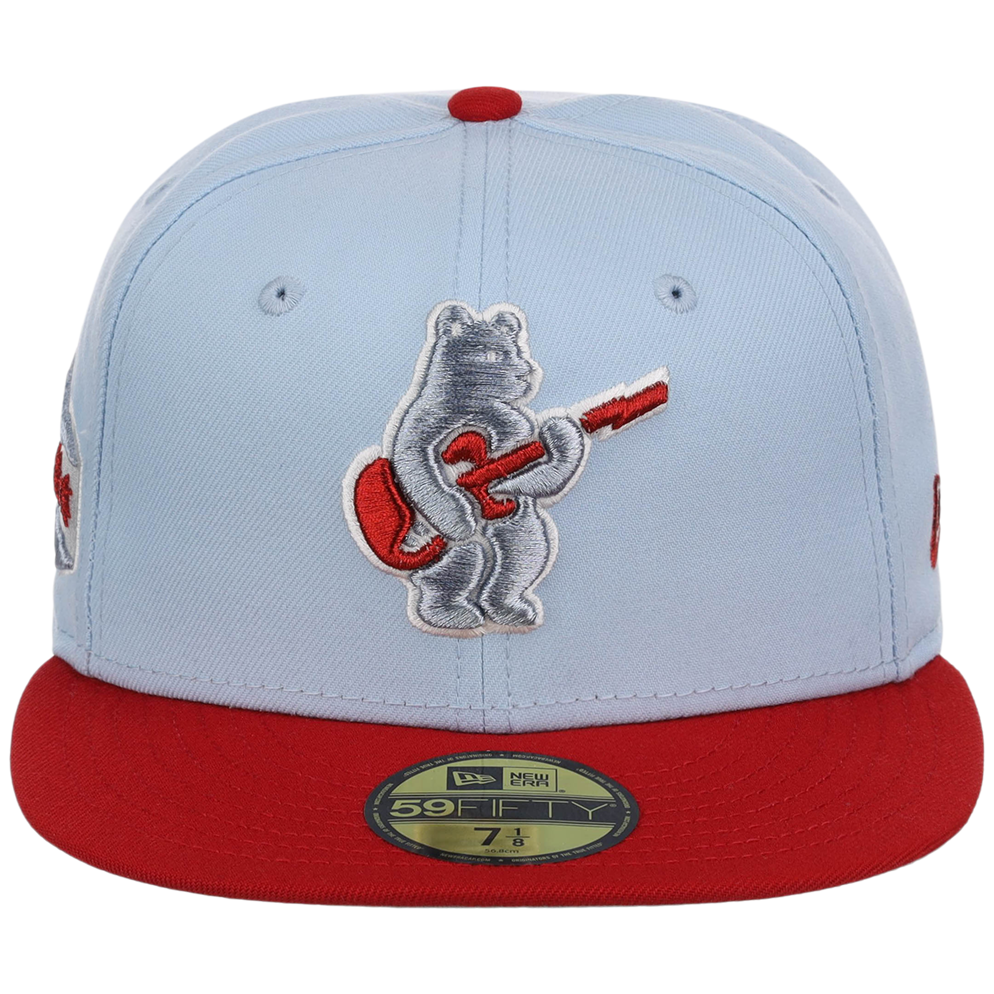 Chicago Cubs Northside Chicago Crown the City New Era 59FIFTY (Sky Blue/Red)