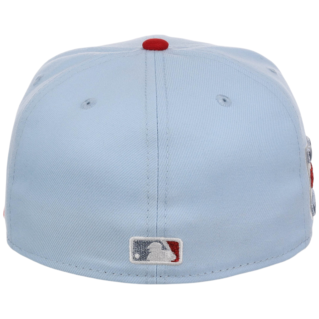 Chicago Cubs Northside Chicago Crown the City New Era 59FIFTY (Sky Blue/Red)