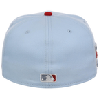 Chicago Cubs Northside Chicago Crown the City New Era 59FIFTY (Sky Blue/Red)