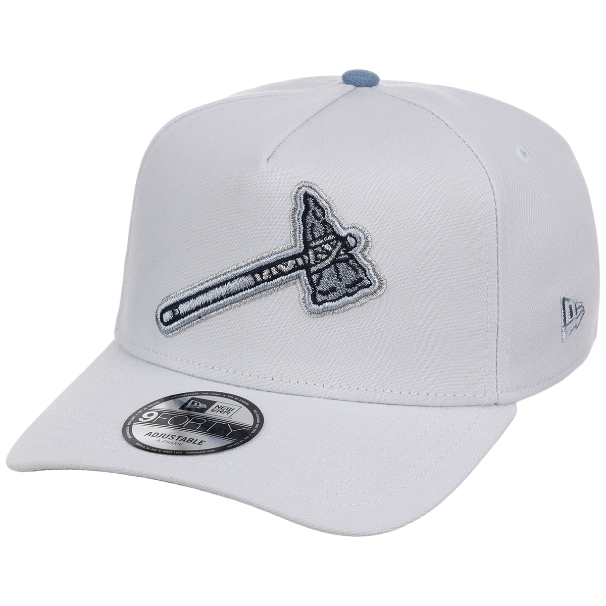 Atlanta Braves MLB Silver Spur New Era 9FORTY A-Frame