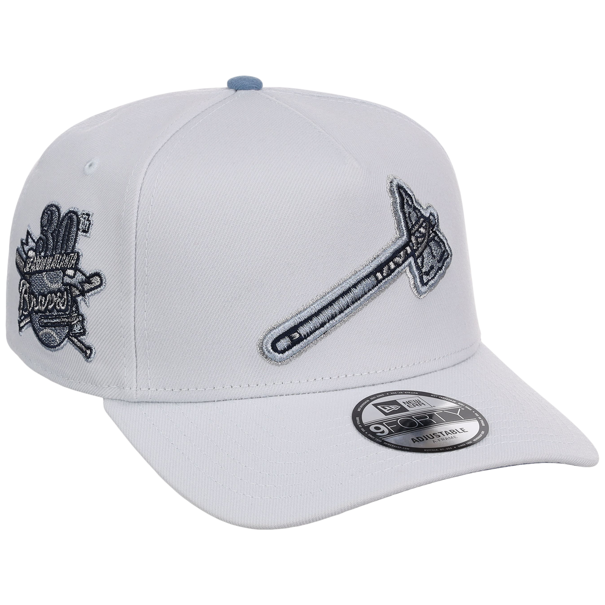 Atlanta Braves MLB Silver Spur New Era 9FORTY A-Frame