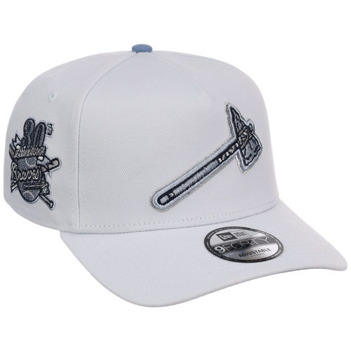 Atlanta Braves MLB Silver Spur New Era 9FORTY A-Frame