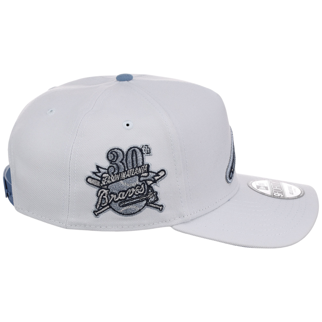 Atlanta Braves MLB Silver Spur New Era 9FORTY A-Frame