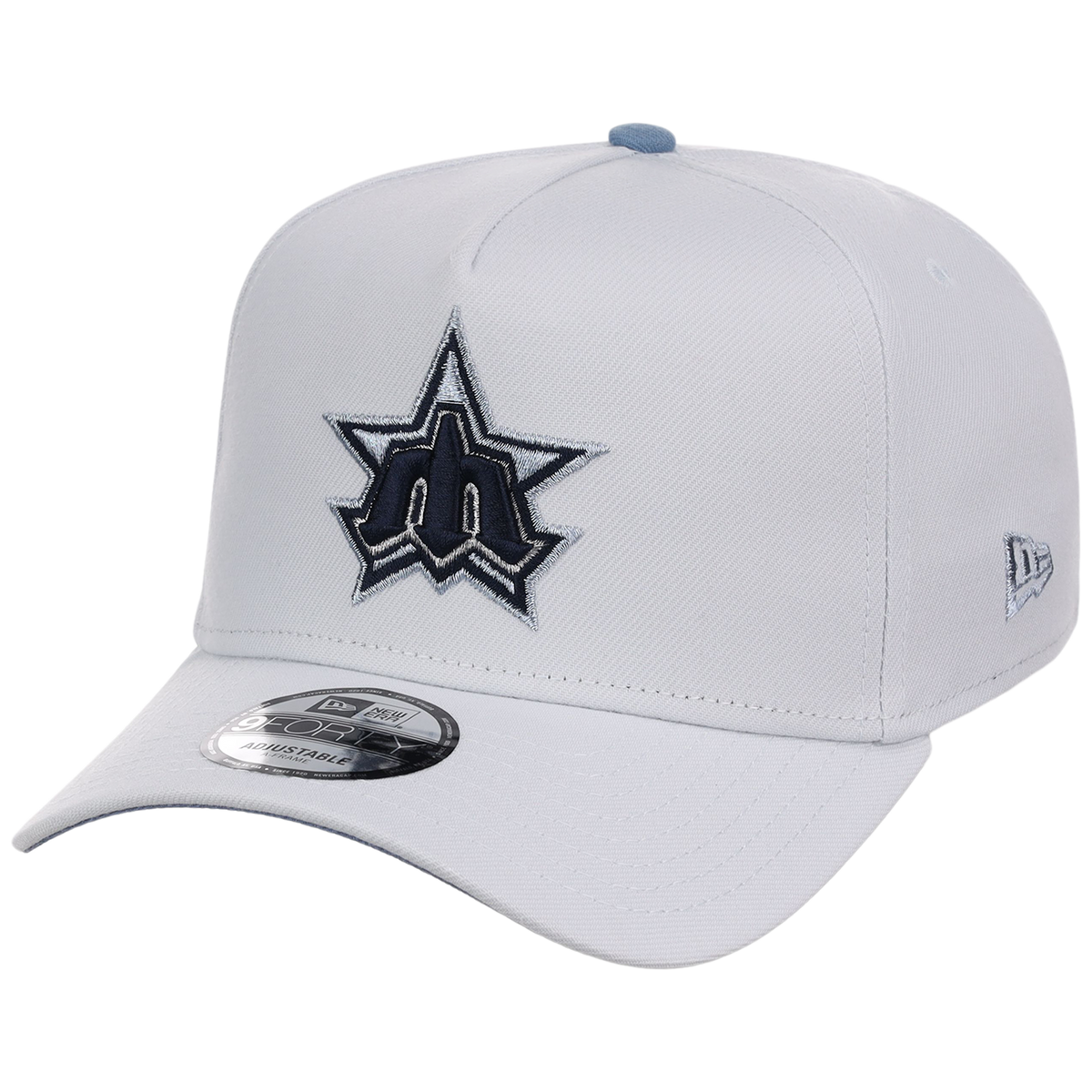 Seattle Mariners MLB Silver Spur New Era 9FORTY A-Frame