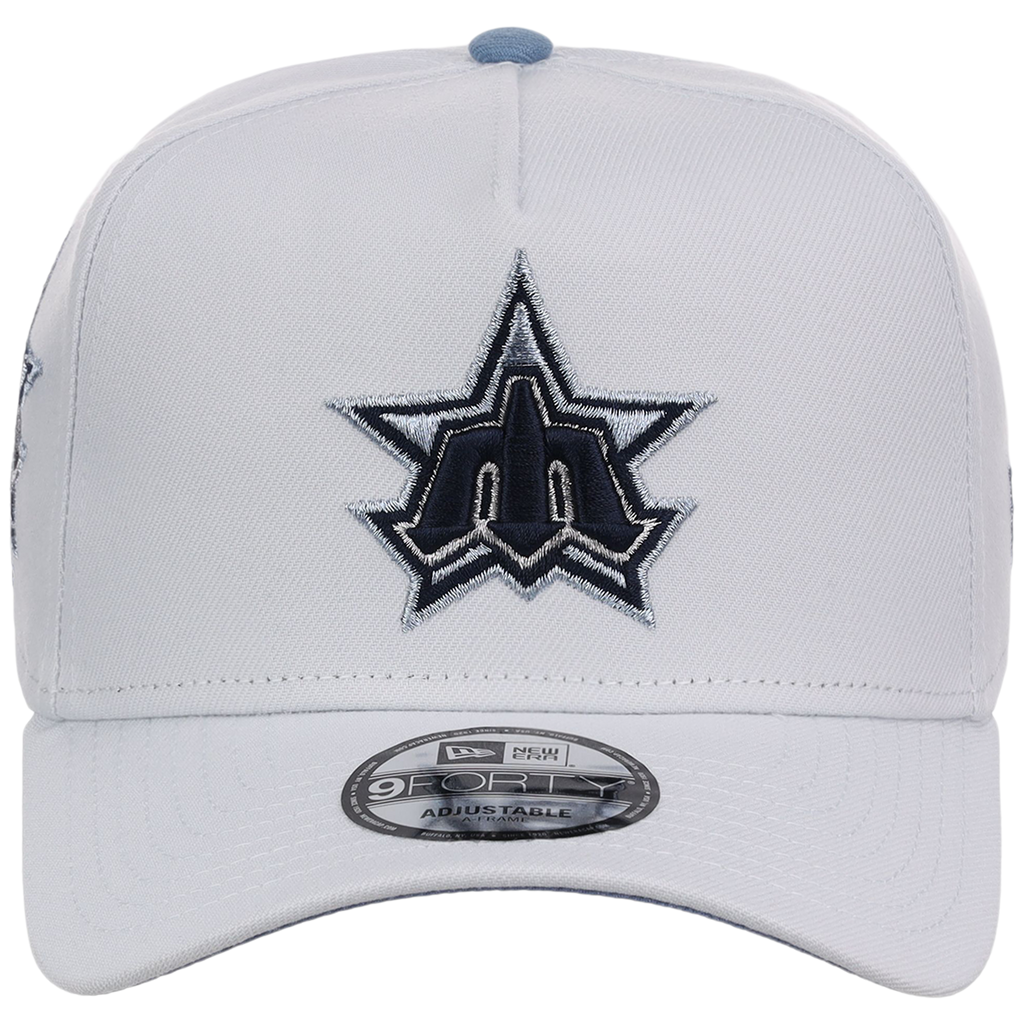Seattle Mariners MLB Silver Spur New Era 9FORTY A-Frame