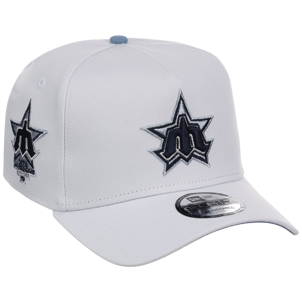 Seattle Mariners MLB Silver Spur New Era 9FORTY A-Frame