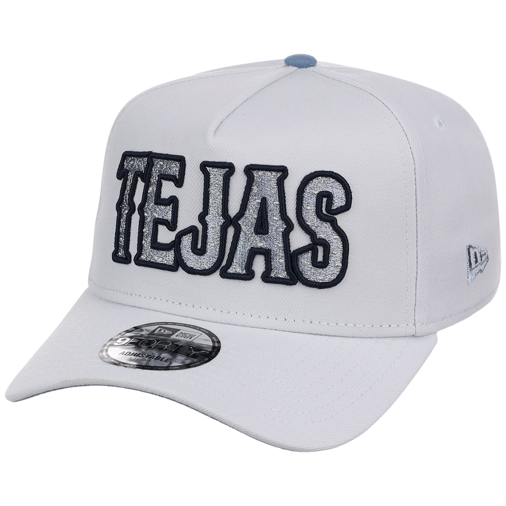 Texas Rangers MLB Silver Spur New Era 9FORTY A-Frame
