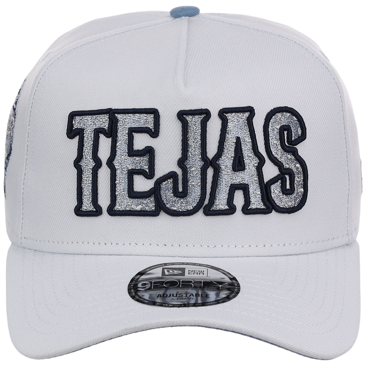 Texas Rangers MLB Silver Spur New Era 9FORTY A-Frame