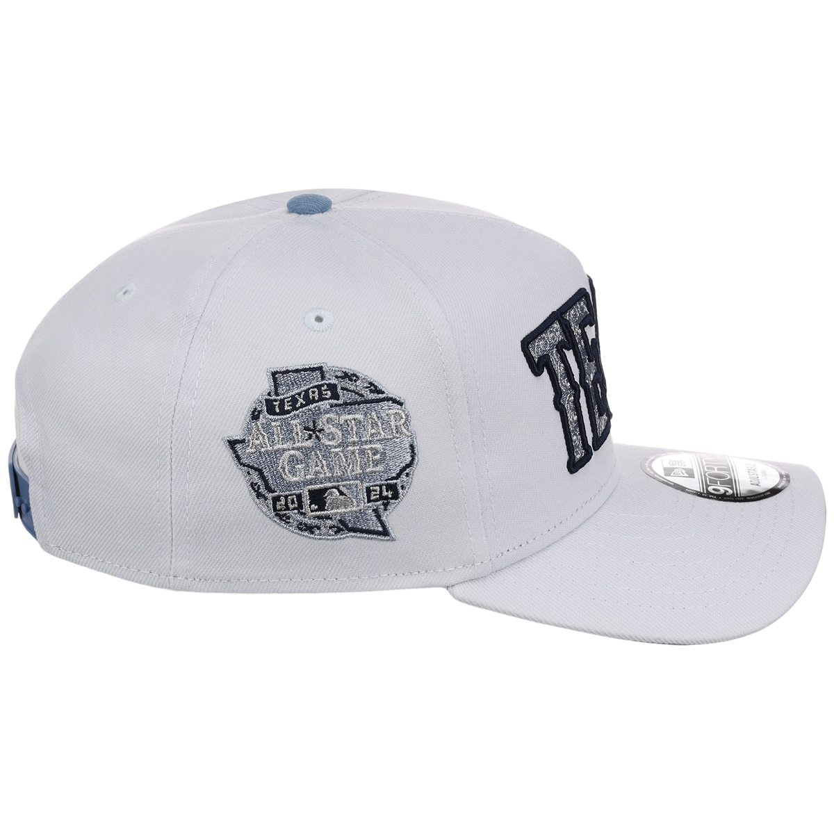 Texas Rangers MLB Silver Spur New Era 9FORTY A-Frame