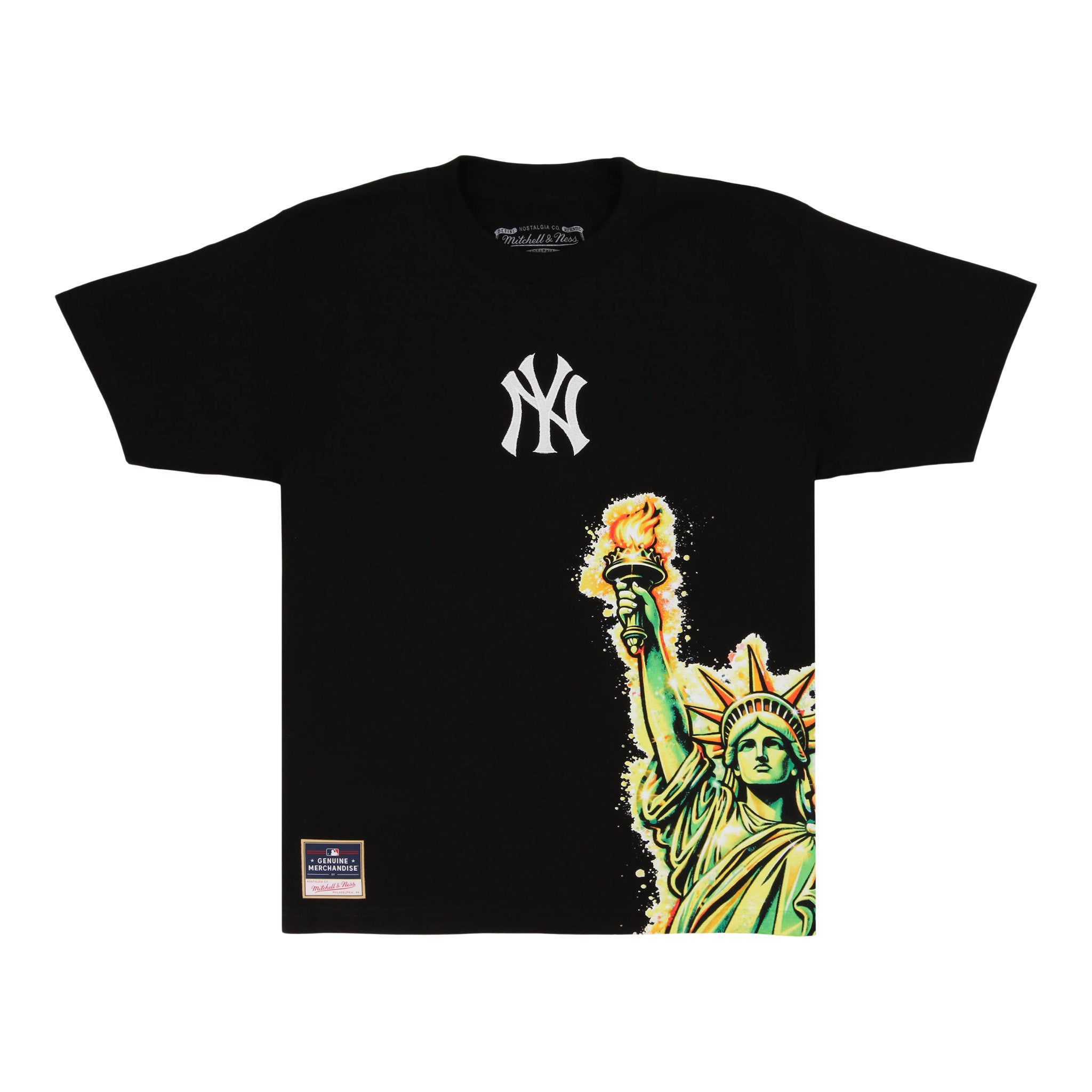 New York Yankees MLB Liberty Mitchell & Ness Short Sleeve Tee
