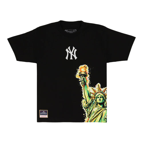 New York Yankees MLB Liberty Mitchell & Ness Short Sleeve Tee