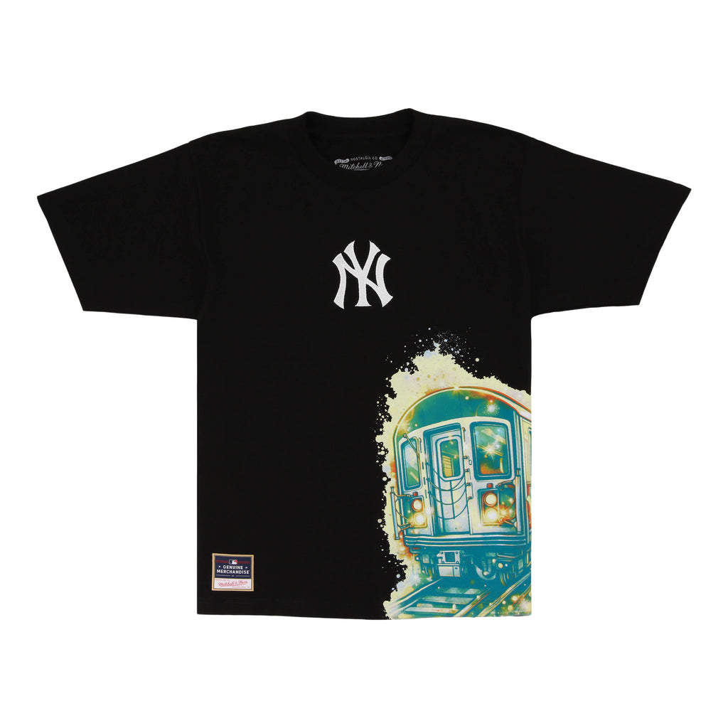 New York Yankees MLB Subway Mitchell & Ness Short Sleeve Tee
