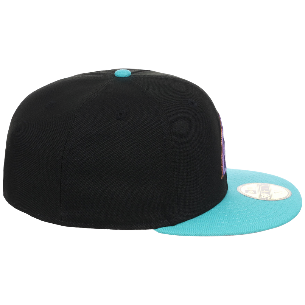 Arizona Diamondbacks MLB Cooperstown Authentic Collection New Era 59FIFTY (Black/Teal)