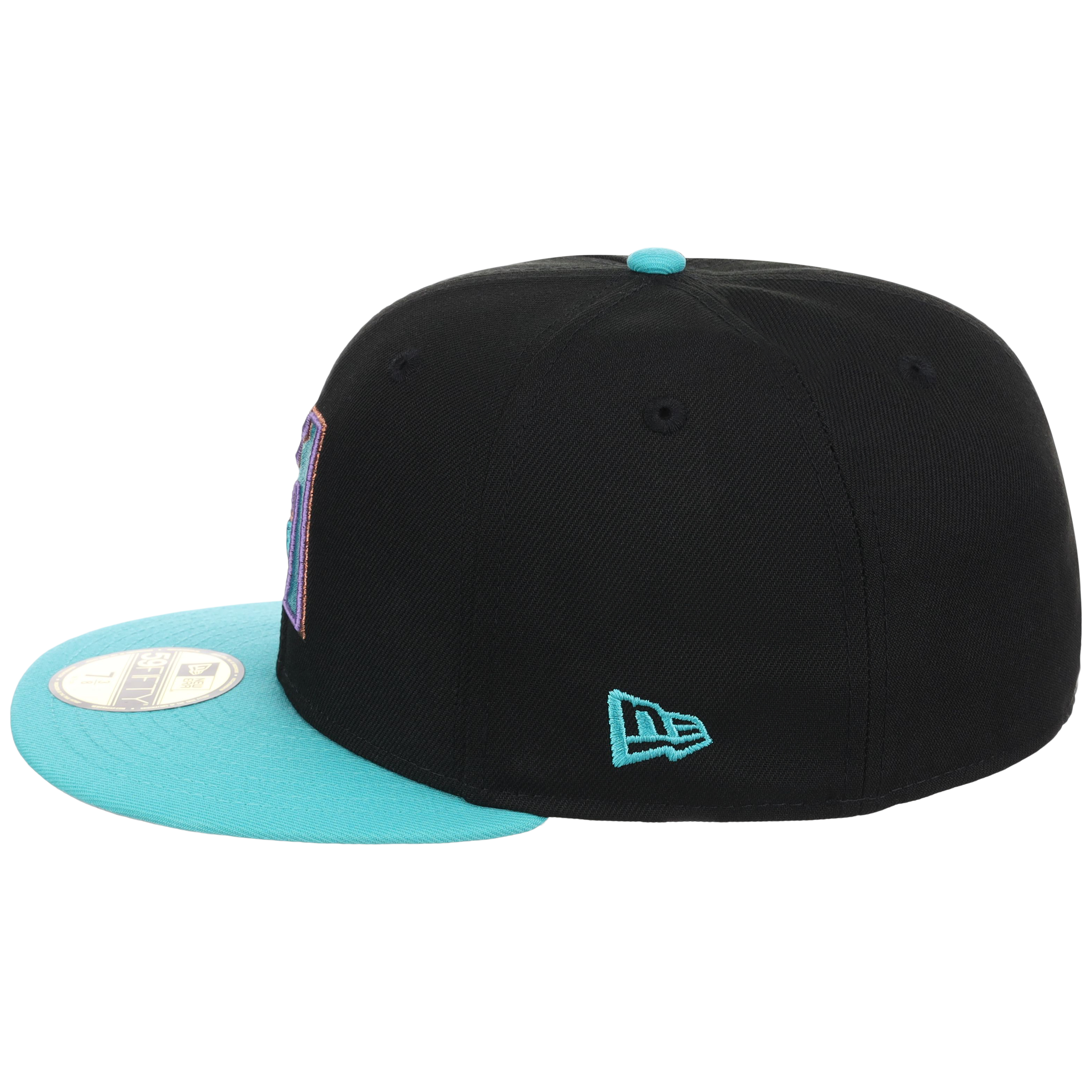 Arizona Diamondbacks MLB Cooperstown Authentic Collection New Era 59FIFTY (Black/Teal)