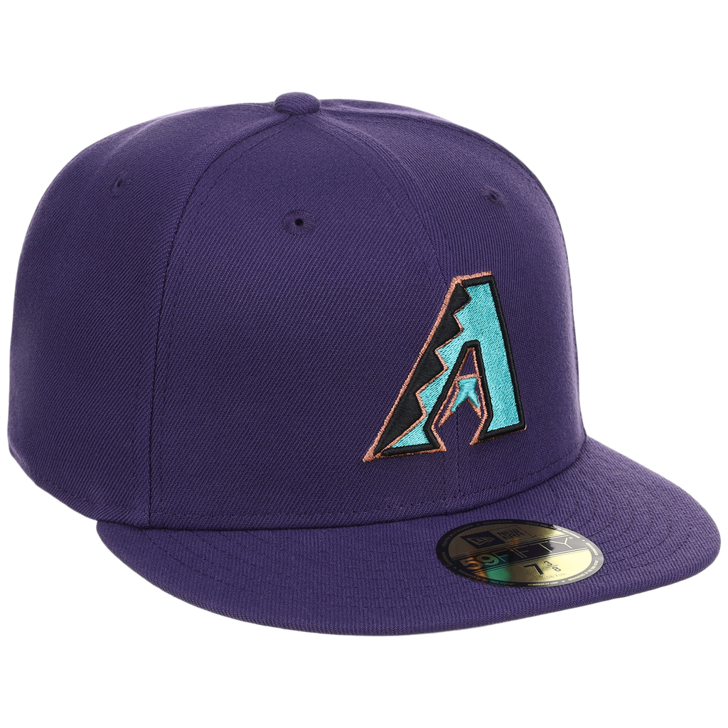 Arizona Diamondbacks MLB Cooperstown Authentic Collection New Era 59FIFTY (Purple/Purple)