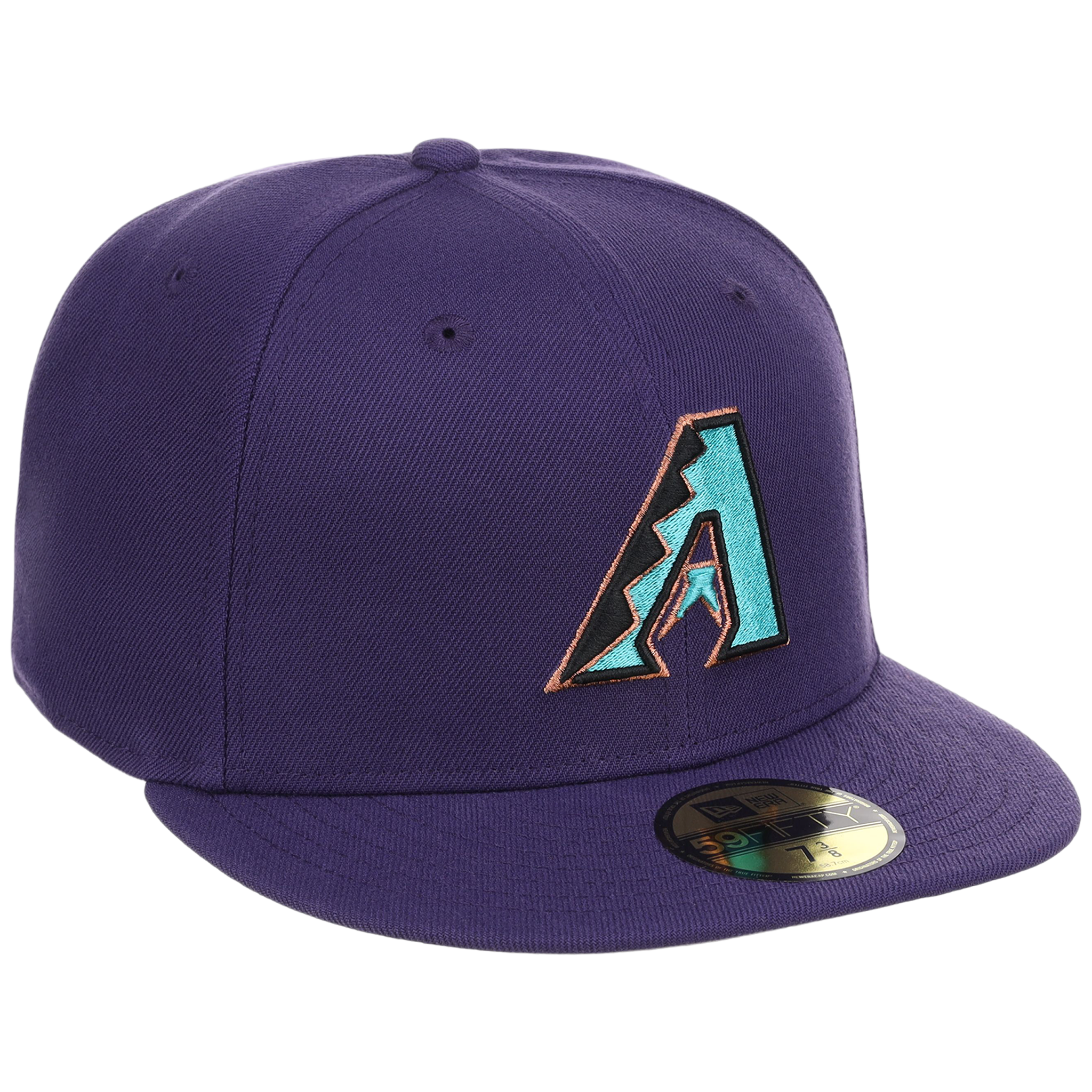 Arizona Diamondbacks MLB Cooperstown Authentic Collection New Era 59FIFTY (Purple/Purple)
